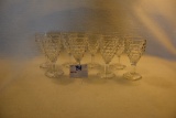 Group of 8 Fostoria 