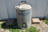 Vintage Arctic Boy Galvanized Water Cooler
