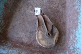 Vintage Metal and Wood Pulley