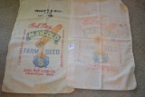 Pair of Vintage MayGold-Earl May Brome Seed Bags