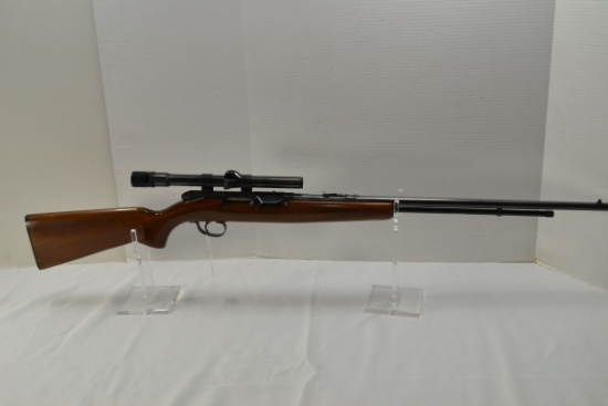 Remington Model 550-1 .22 S/L/LR Cal. Tube Fed Semi-Auto Rifle w/Vintage Weaver V22 3x6x20 Scope; SN