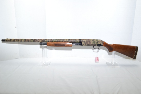 Mossberg Model 500A 12 Ga. 3" Cham. Shotgun w/28" BBL, Screw-in Chokes, and Checkered Wood Stock; SN