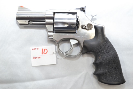 Taurus Model 441 .44 SPL Cal. 5-Shot Double Action SS Revolver w/3" BBL, Adj. Rear Sight; SN LA55845