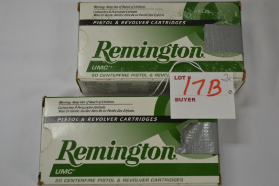 2 Boxes - Remington .45 Auto 230 gr. FMJ; 50 Rds./Box; 2xBID