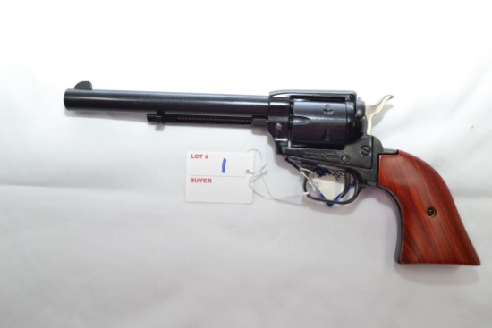 Heritage Rough Rider Cocobolo .22 LR Cal. 6-Shot Single Action Revolver w/6-1/2" BBL, Wood Grips, Or