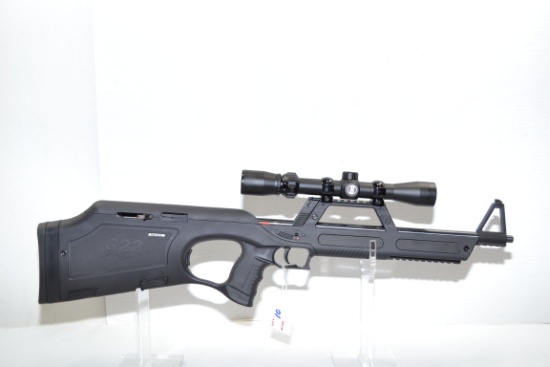 Walther G22 .22 LR Cal. Semi-Auto Rifle w/2-10 Rd. Magazines, Bushnell 3x9x32 Scope, Factory Hard Ca