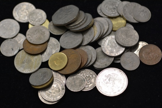 1 Lot of Mexican Coins; No Silver