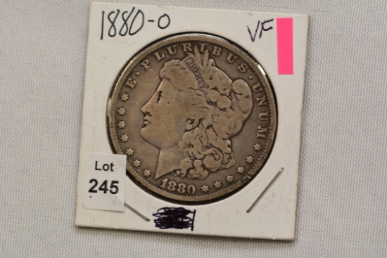1880-O Morgan Dollar; VF