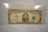 2 - 1953-A Five Dollar Blue Seal Silver Certificates; Circ.; 2xBID
