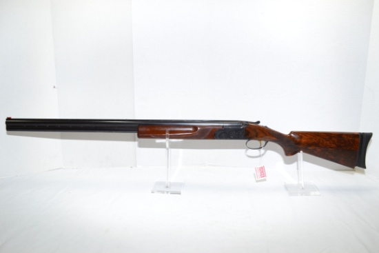 Chiavari Model 801 Perazzi Trap 12 Ga. 2-3/4" Cham. Double BBL O/U Shotgun w/32" BBL, Single Trigger