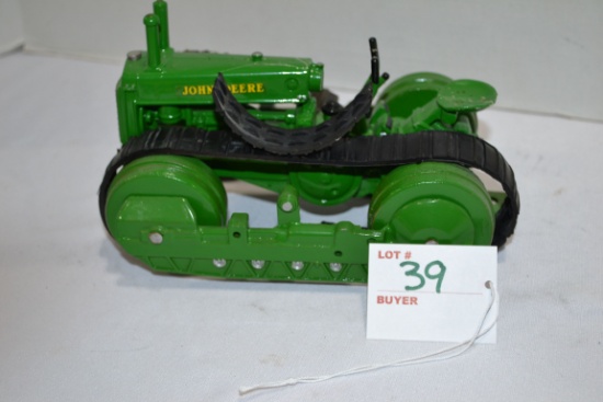 Ertl John Deere 1/16 Scale Crawler Tractor; Needs New Tracks