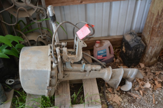 1996 Wind. Model W909RM 9.9hp Boat Motor; Has Title