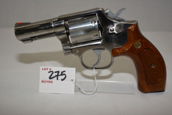 Smith & Wesson Model 64-3 .38 SPL Cal. 6-Shot Double Action SS Revolver w/3" BBL; SN 30D8255