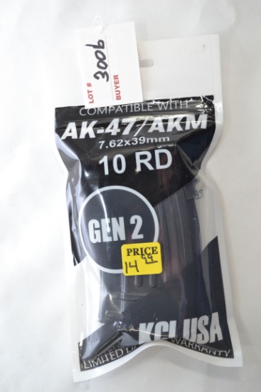 KCI USA Gen. 2 AK-Style 10 Rd. Magazine; New