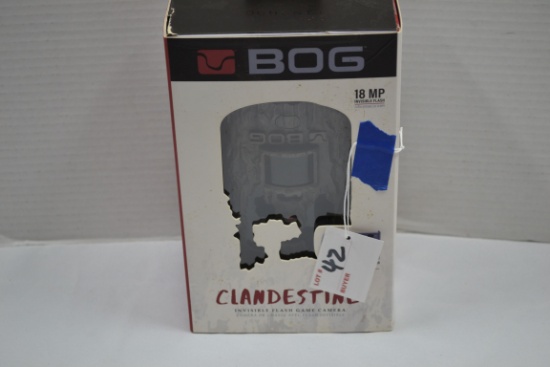 BOG Clandestine Invisible Flash Game Camera; NIB
