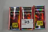 3 Boxes - Hornady .30 Cal. 125 gr. FMJ Bullets; 100 Rds./Box; 3xBID