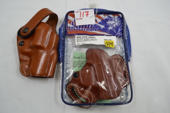 Desantis Right-Handed Mini-Slide Pancake Mini-Holster for S&W M&P M2.0 Compact and Similar Pistols (