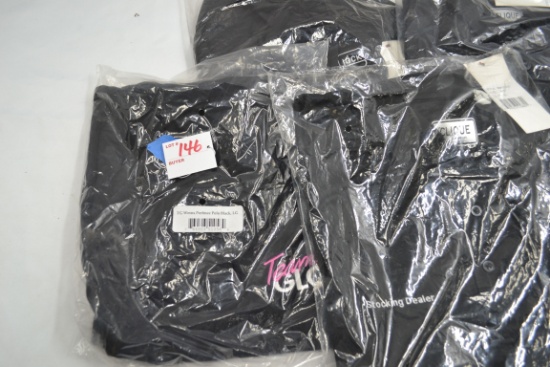 1 Lot of 4 Glock Polo Shirts; Sizes 2-M, 1-SP, 1-L