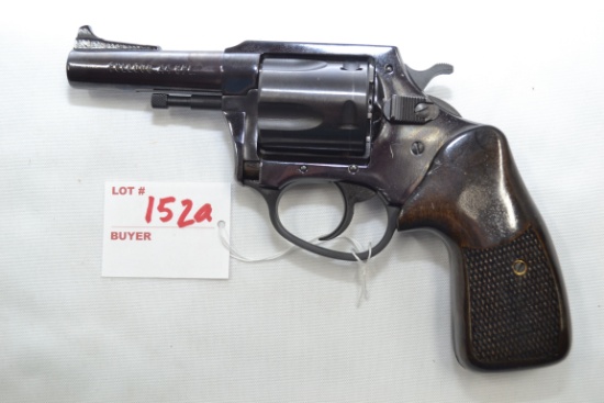 Charter Arms Bulldog .44 SPL Cal. 5-Shot Double Action Revolver w/3" BBL, Checkered Wood Grips, Fact