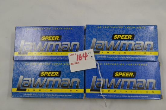 4 Boxes - Speer Lawman .357 Sig 145 gr. TMJ; 50 Rds./Box; 4xBID
