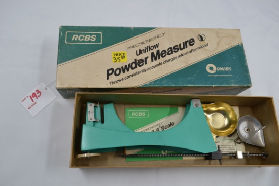 RCBS Uniflow Powder Measure; Like New