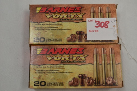 2 Boxes - Barnes Vor-TX .30-30 Win. 150 gr. TSX FN; 2xBID