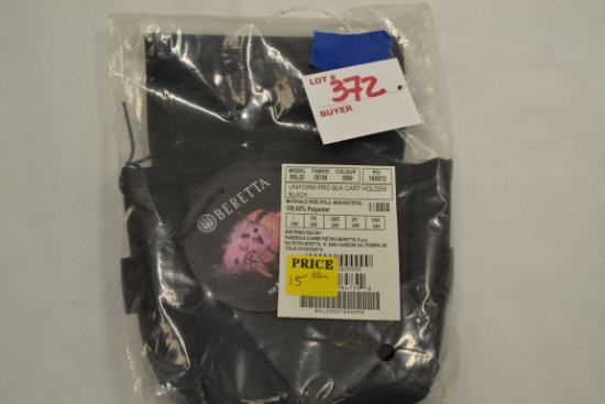 Beretta Uniform Black Cartridge Holder; New