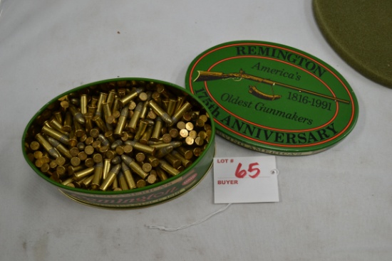 Remington 175th Anniversary Commemorative Tin containing .22 LR SP; Approx. 250-300 Rds.
