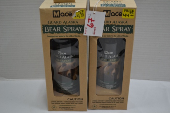 2 - Guard Alaska Bear Spray; 2xBID