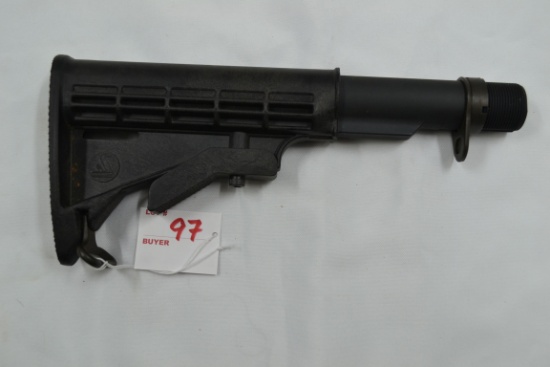 AR Carbine Style Buffer Tube w/Bushmaster Fixed Stock