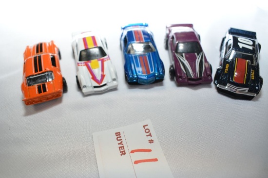 Group of 5 Hot Wheels Camaros