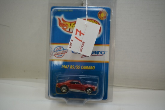 Hot Wheels U.S. Camaro Club 1967 Camaro; New in Package