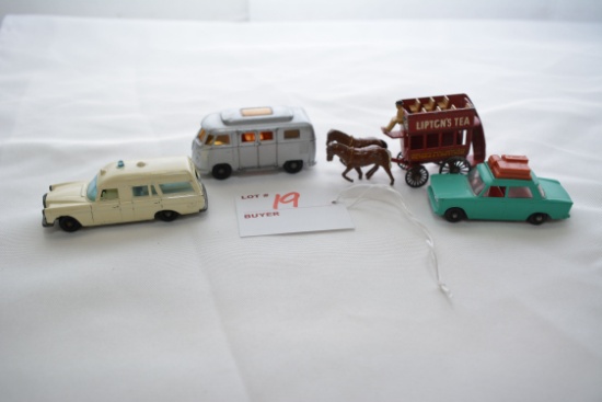 Group of 4 Matchbox Lesney