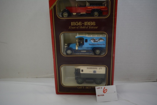 Matchbox Models of Yesterday 3-Box Set; NIB