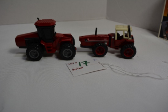 Ertl Case IH 9260 4WD Tractor (1:64 Scale) and Ertl International Harvester Articulated Tractor (1:6
