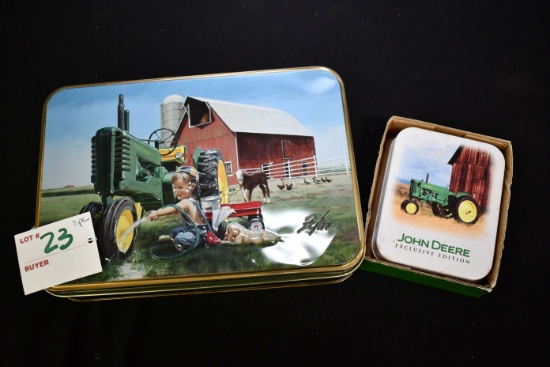 Smith & Wesson John Deere Limited Edition Collector's Tin w/Single Blade Pocket Knife and John Deere
