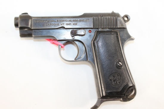 Beretta 1934 .380 ACP Cal. Single Action Semi-Auto Pistol w/7 Rd. Magazine; Mfg. 1941; SN 902655
