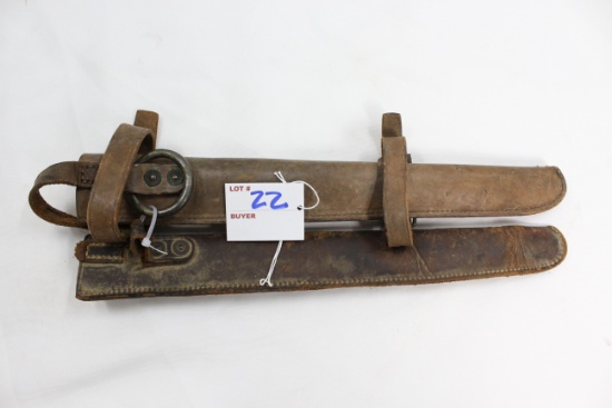 Pair of U.S. M1912 Cavalry Picket Scabbards
