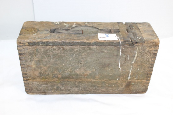 WWI Era U.S. Browning M1917 Wooden Ammo Box