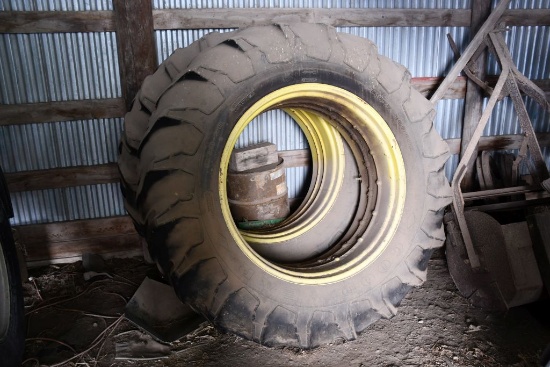 Set 2- 20.8- 38 Wheels and Tires