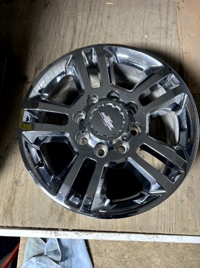 2015 Chevy Factory 3/4 Ton Chrome High Country 20" Rims, Takeoffs