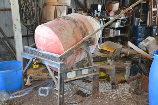 WorkSaver Cement Mixer, 3pt, 540pto
