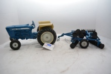 ERTL Ford 7740 pedal tractor, wide front, scale | Proxibid