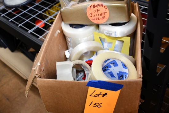 1 Lot of Strapping Tape and Dispenser