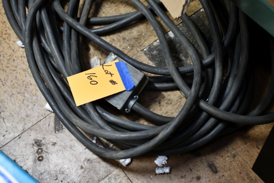 Commercial Grade Heavy Duty 220v Extension Cord; Approx. 50'