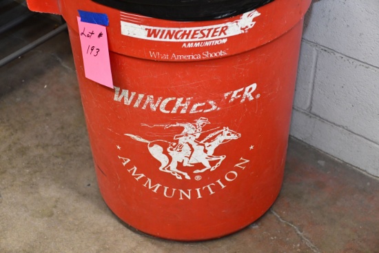 1 Lot of 3 Winchester Large Trash Cans