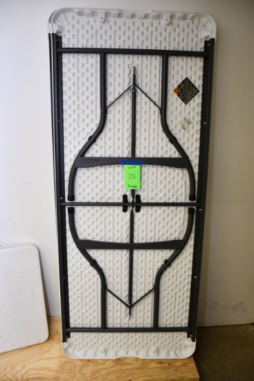 2 - Lifetime Folding Tables; 36"x72"; 2xBID