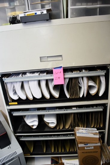 Metal Shelving Unit; 3'Wx18"Dx65"T