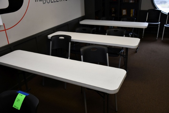 10 - Lifetime #80176 6' Folding Conference Tables; 10xBID