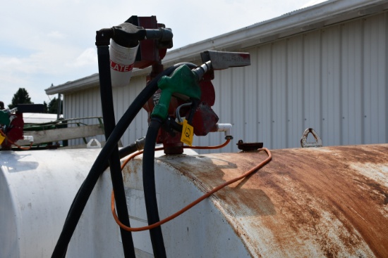 1000 gal. Diesel Fuel Barrels w/ 35gmp Fill-Rite Pumps